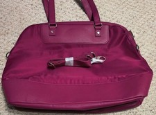 Jewell By Thirty One Purple - Fuchsia Tote Bag With Straps