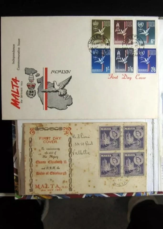 Classic, Stamps From Malta Including Great Classic 1964 Independence Issue FDC - Image 3 of 4