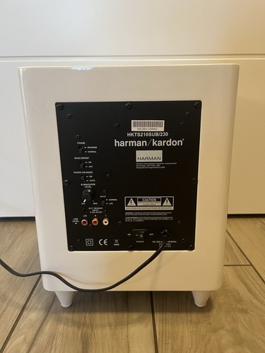 ✅Harman Kardon HKTS 210 SUB 210SUB/230 Subwoofer Schwarz✅ - Bild 8 von 12
