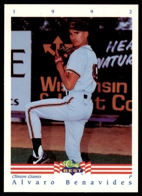 1992 Classic Best Alvaro Benavides Baseball Cards #235