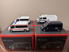 1/64 GCD Chinese police vehicles special police vehicles ambulance diecast 4 car