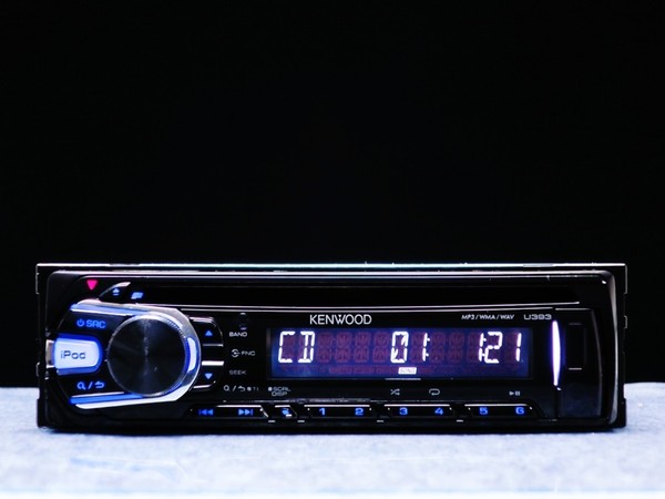 [USADO] Reproductor de CD-R/MP3/WMA/AUX/USB de audio para automóvil Kenwood U393D 1 DIN JDM