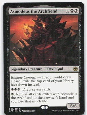 Asmodeus the Archfiend *Regular* AFR 88 NM-LP