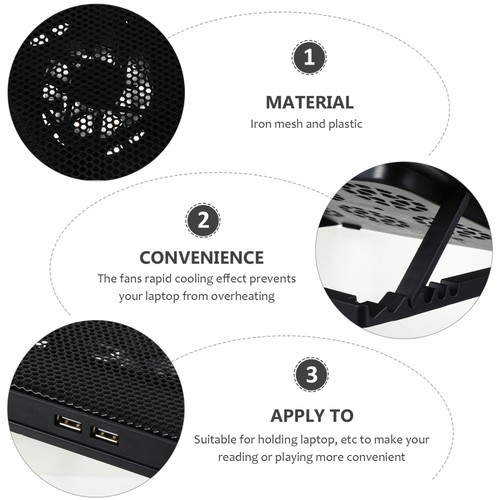 Laptop Heat Dissipation Rack Premium Laptop Cooler Practical Laptop Cooler - 第 3/12 張圖片
