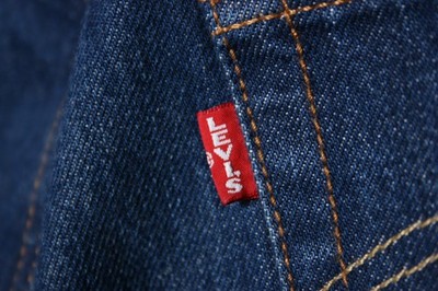 LEVI'S 501 Big E Selvedge Denim 100% Cotton Blue Jeans Sz. 30x32