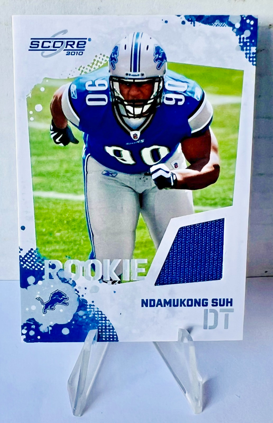 Ndamukong Suh Score Retail Factory Set Rookie Jersey #7 Base