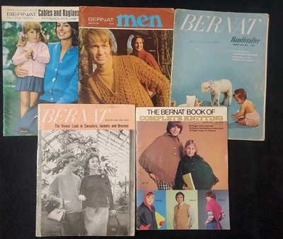 Bernat Magazine Lot Of 5