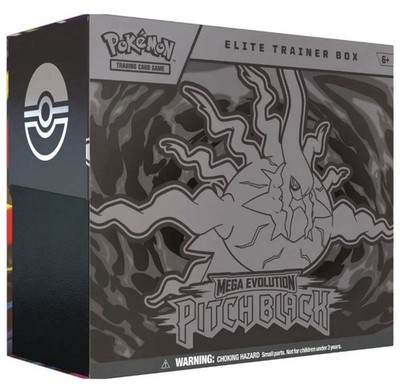 Pokémon Mega Evolution Pitch Black Elite Trainer Box ETB English Sealed