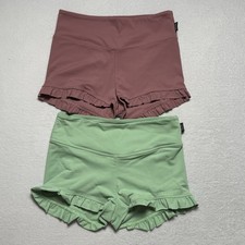 Tiger Friday Filly Shorts LOT of 2 Women s Adult Medium Bootie Micro Dance