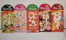 Peaceable Kingdom 2010 Scratch And Sniff Stickers Lot Of 5 New In Packaging