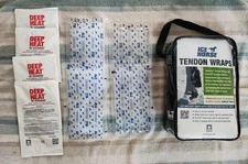 Ice Horse Tendon Wraps + Cold Packs + Heat Packs