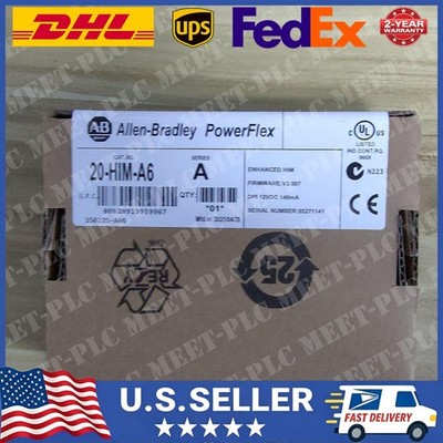 Allen-Bradley 20-HIM-A6 PoweFlex Enhanced HIM FW V2.007 12VFC New Factory Sealed