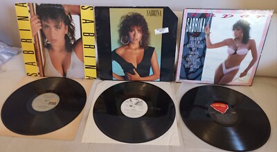 SABRINA - Sabrina (2 Versions) / Super Sabrina LPs Italo Disco 80s Pop 80s