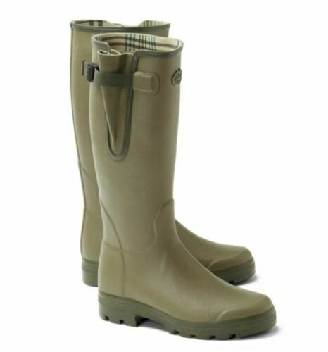 le chameau brown leather boots