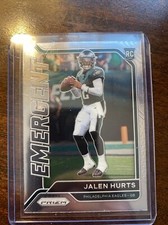 Jalen Hurts 2020 Prizm Emergent #12 🔥👀📈🏈 Eagles