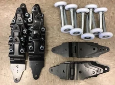 30 pack Whiting Todco Overhead Truck Door Kit- Center & End Hinges + 2" Rollers