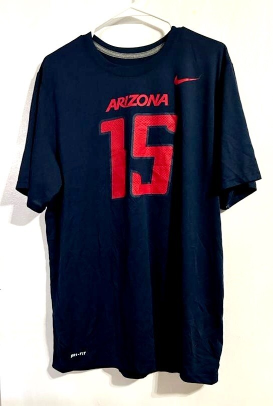 Nike Dri-Fit Men's Arizona Wildcats Legend Number S/Sleeve T-Shirt