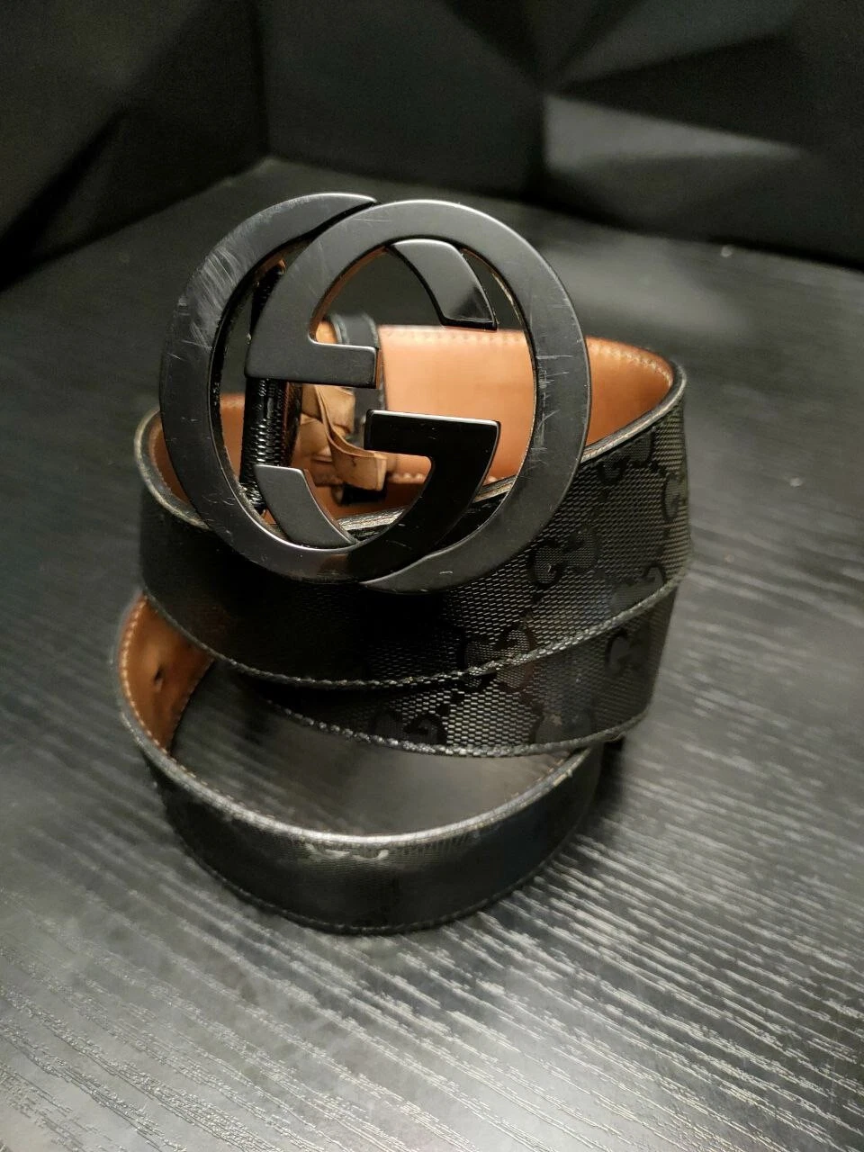 Ceinture cuir Gucci 110 cm