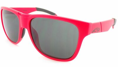 Smith Lowdown Sonnenbrille mattrot mit dunkelgrauen CAT.3 Gläsern Unisex 6XW 3G
