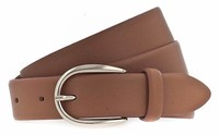 Vanzetti 30Mm Leather Belt W85 GüRtel Accessoire Cognac Braun Neu