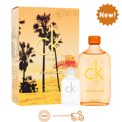 Calvin Klein CK One Summer Daze 2022 EDT 100ml / 3.3 fl oz+CK One 15ml/0.5  fl oz | eBay