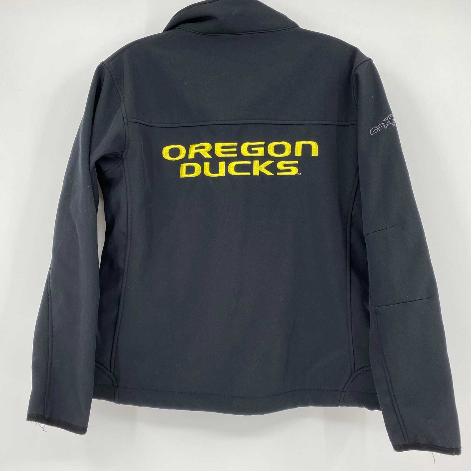 Black & Yellow Solid Jacket | Oregon Ducks - image 5