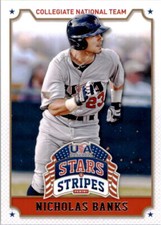 2015 USA Baseball Stars and Stripes Base & Insert Singles (PIck Your Cards)