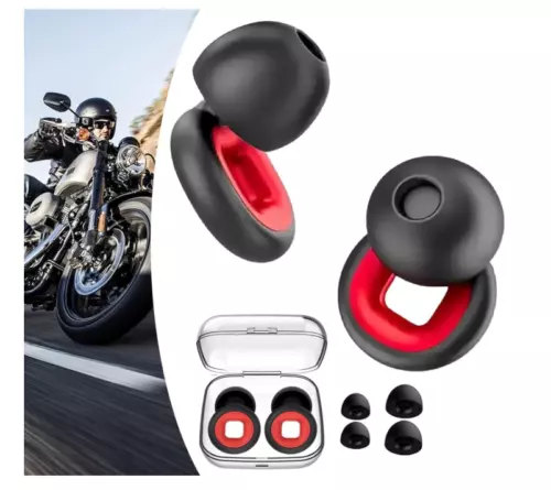 Motorbike Riding Earplugs - Motorbike earplugs reducing wind noise and lower - Picture 1 of 9