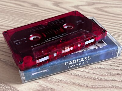 Carcass Swansong Cassette Tape (OnPa Thailand 1996) Death Metal