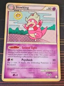 Slowking HGSS Base 12/123 Holo Rare Pokemon Card