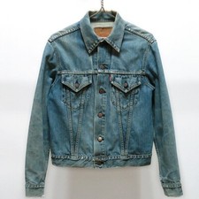 Vintage 90s Levi's 71557 BIG E Type 3 Denim Jacket 38 size made in japan