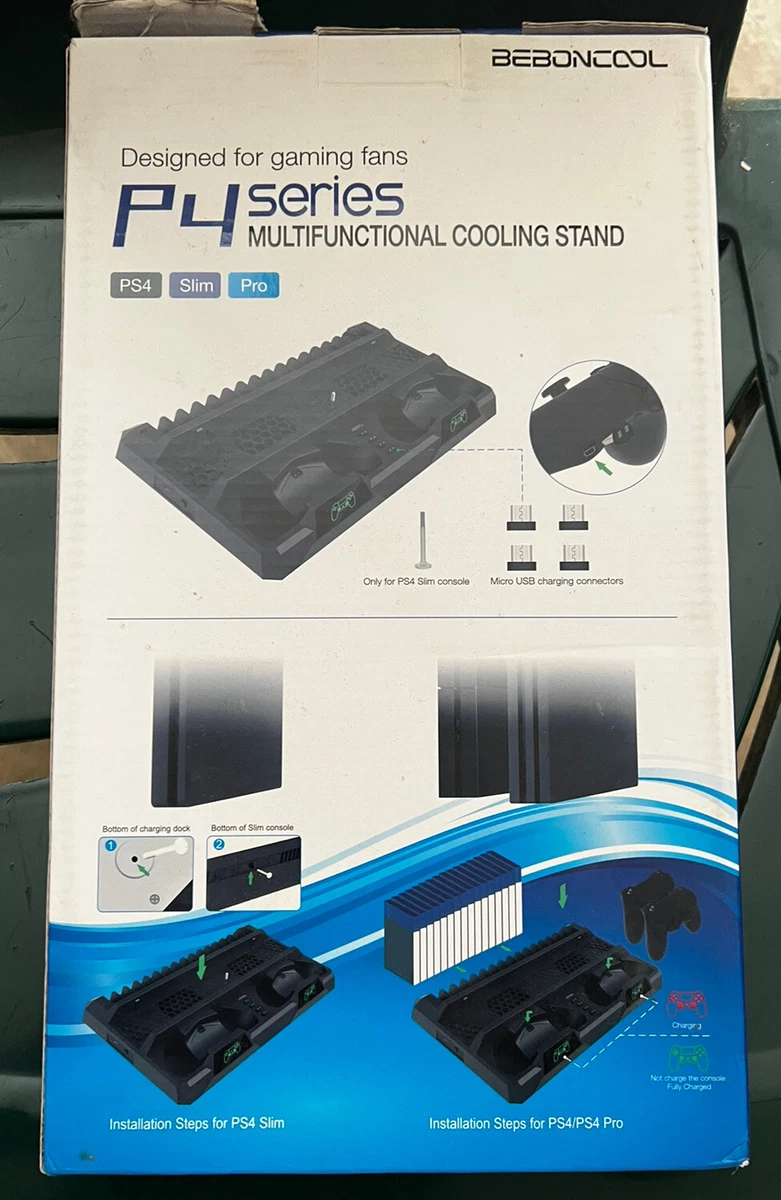 OIVO Regular Multi functional Vertical Cooling Stand for PS4 PS4