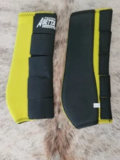 Abetta Galloping Boots Horse size Yellow NEW