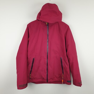 Decathlon Forclaz SH500 Jacke Damen Large rot herausnehmbares Futter wasserdicht