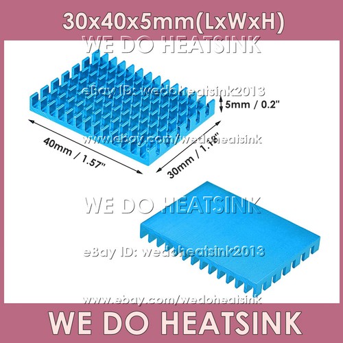 30x40x5mm With or Without Tape Heatsink Cooler for Raspberry Pi 4 Model B CPU - Afbeelding 30 van 31