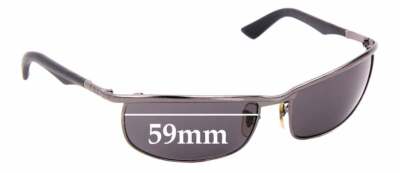 Verres De Rechange Sunglass Fix Pour Serengeti Ferrara - 59mm, Protection UV 100% - Neuf