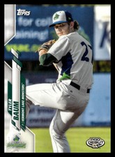 2020 Topps Pro Debut Tyler Baum   PD-162 Vermont Lake Monsters