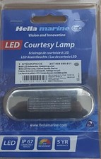 Hella Marine 2 X D 959 680 811 Step Led Courtesy Lamp White Brand New Hella Marine 2 X D 959 680 811 Step Led Courtesy Lamp White Brand New