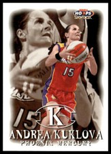 1999 Hoops WNBA #15 Andrea Kuklova Phoenix Mercury