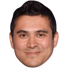 Rav Wilding Smile Celebrity Mask, Flat Card Face, Fancy Dress Mask
