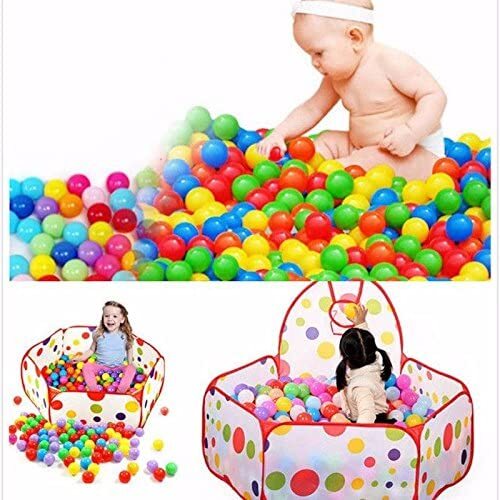 Ball Pit Balls Crush Proof Kunststoff Kugeln für Kinder Spielzeug Kugeln Makkaron Ozean Kugeln - Bild 14 von 15
