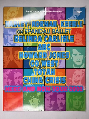 Spandau Ballet Belinda Carlisle ABC Programme Original Here And Now Tour 2002