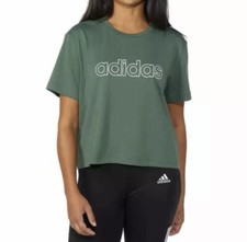 Adidas Ladies' Logo Crop Tee/NWT/Sz XS/Various colors