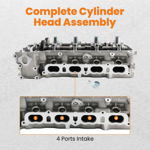 Complete Cylinder Head Assembly for Toyota Tacoma 2.4L 2.7L 2RZFE 3RZFE 01-04 - Picture 10 of 12