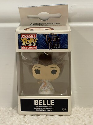 Disney Beauty & The Beast 2017 12397 PDQ Celebration Belle Pocket Pop Keychain 