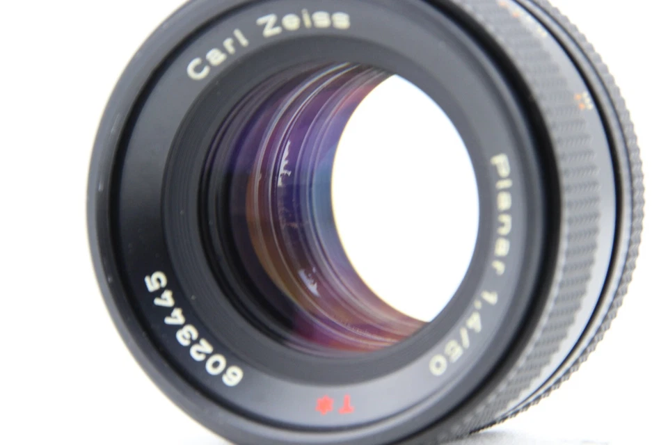 [ EXC+5 ] CONTAX Carl Zeiss Planar T* 50mm f/1.4 MMJ Standerd Lens C/Y Mount - Image 4 of 4