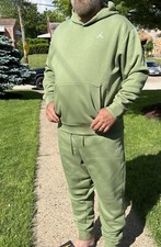 Air Jordan Men Full Hoody Sweatsuit Size Medium New