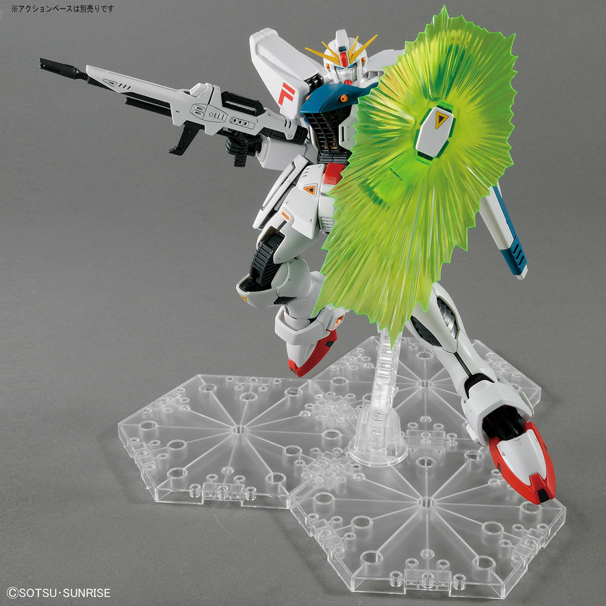 BANDAI MG Gundam 1/100 Gundam F91 Ver.2.0 Colored Plastic Model