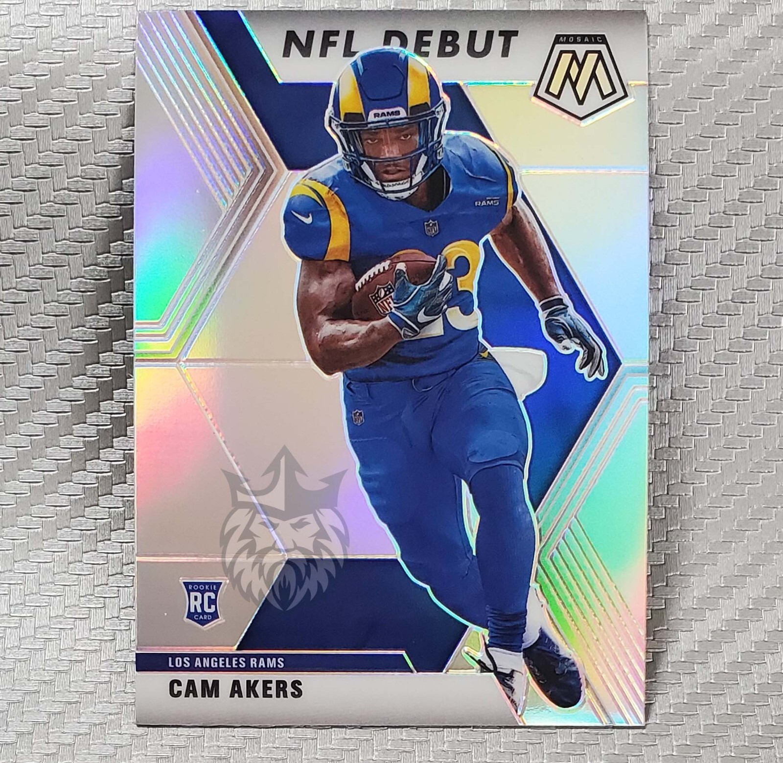 Cam Akers SP 📈 2020 Mosaic Rookie NFL Debut Silver Prizm #277 Los Angeles Rams