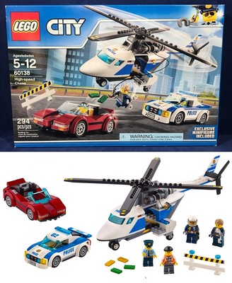 lego police car chase